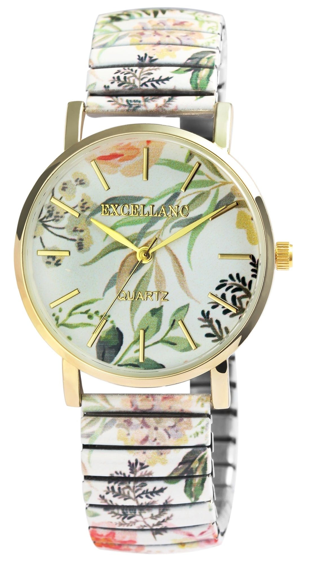 Excellanc Damen-Armbanduhr Bicolor – Mehrfarbig