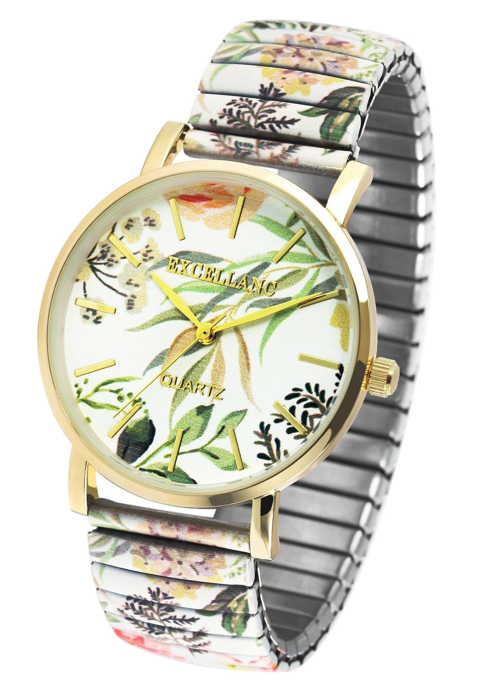 Excellanc Damen-Armbanduhr Bicolor – Mehrfarbig