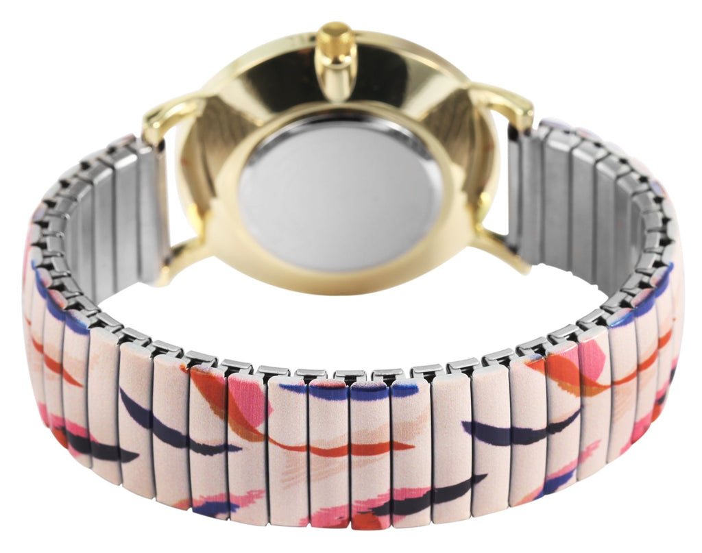 Excellanc Damen Armbanduhr – Bicolor Quarzuhr mit Zugarmband
