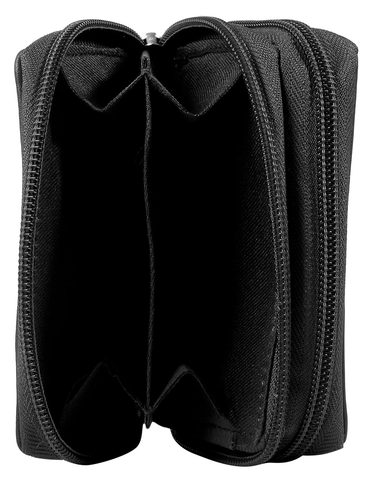 Leonardo Verrelli Mini-Portemonnaie | Echtleder | Unisex | Schwarz