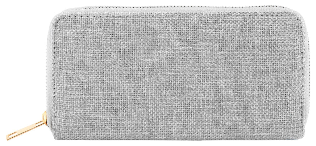 Cham Cham Damen Geldbörse Lederimitat Beige – Querformat Modisch