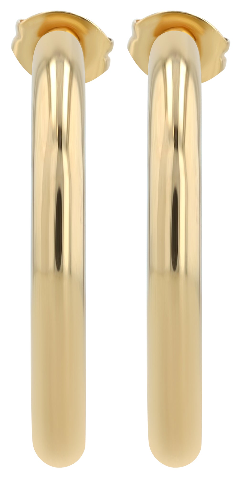 Akzent Creolen "Christin", Titan, goldfarben