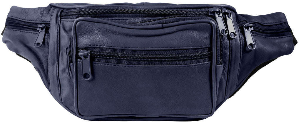 Leonardo Verrelli Echtleder Tasche, rot, blau
