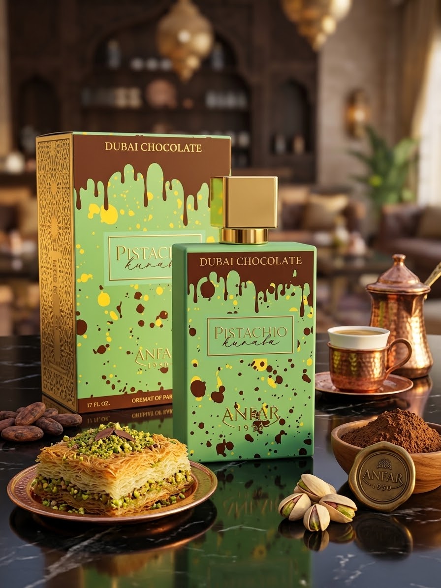 ANFAR Dubai Chocolate Pistachio Kunafa Eau de Parfum