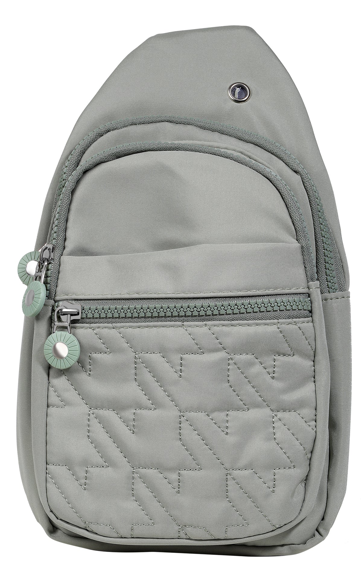 Brusttasche / Cross Body Bag, Textil, verstellbarer Gurt, 5 Designs, 4er-Pack – Schwarz, Grün, Blau