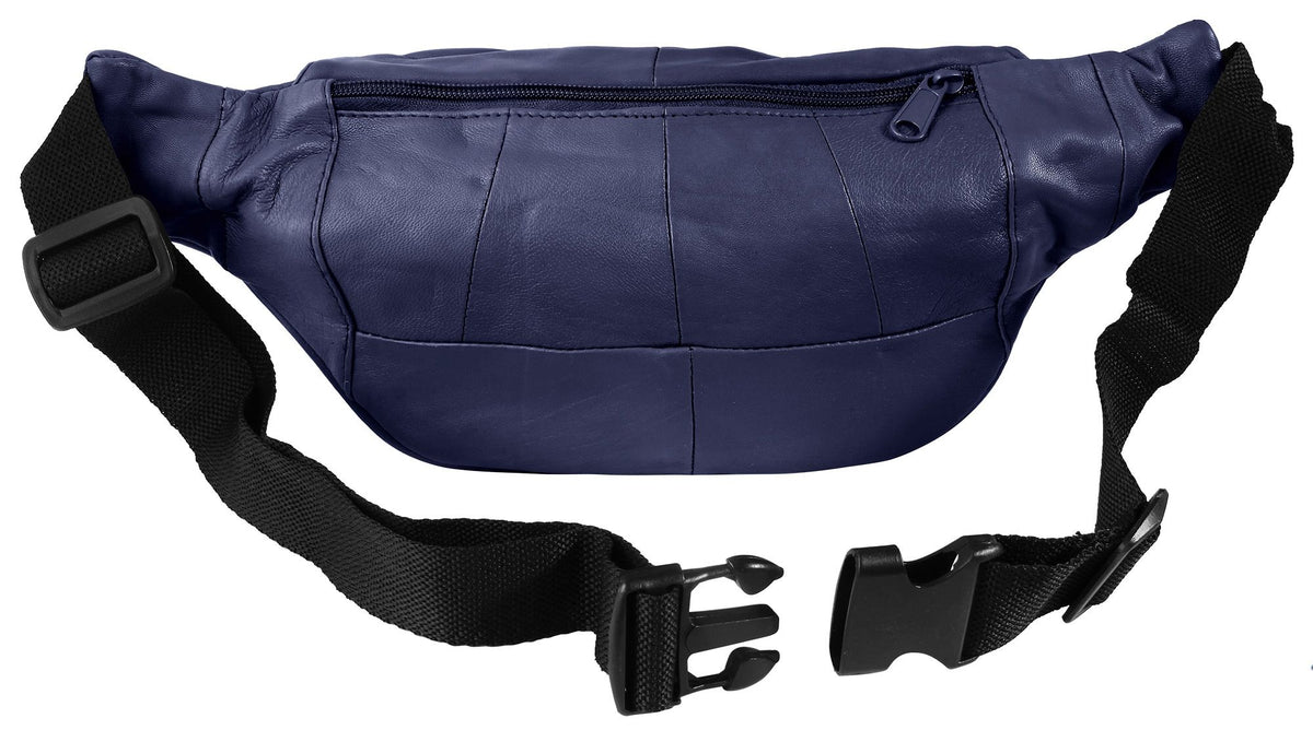 Leonardo Verrelli Echtleder Tasche, rot, blau